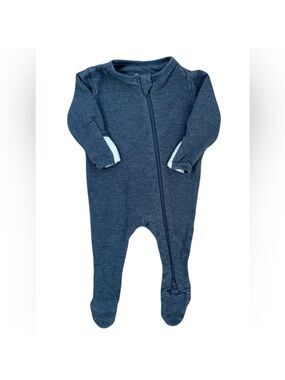 Ry & Pen Navy Blue Kids Bamboo‎ Footie